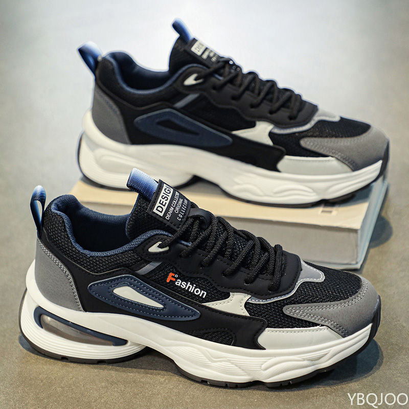 Mens Fashion Autumn 2025 - Sepatu Nyaman Kasual Bersol Tebal Trendi