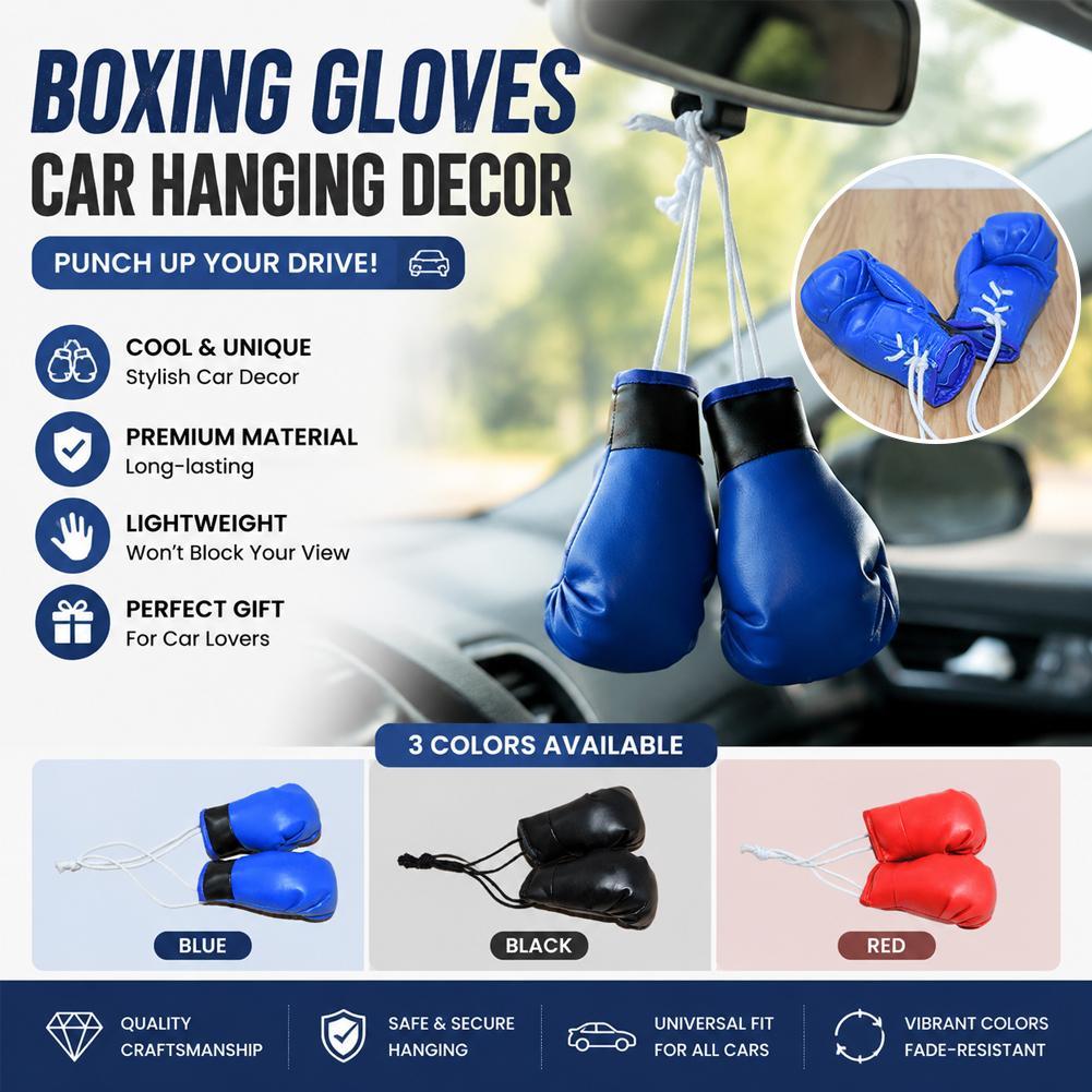 Driving Gloves Leather - Sarung Tinju Mini Gantungan Kaca Spion