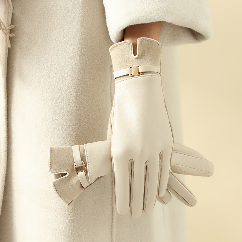 Driving Gloves Leather - 1 Pasang Sarung Tangan untuk Wanita