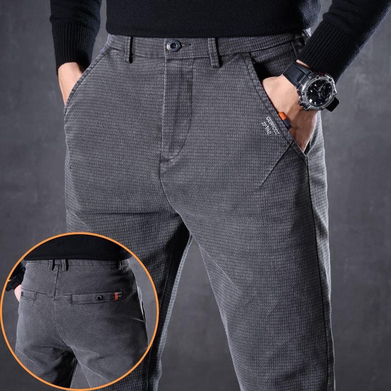 Men'S Fashion Linen Pants - Jeans tipis pria, Busana Harajuku kualitas