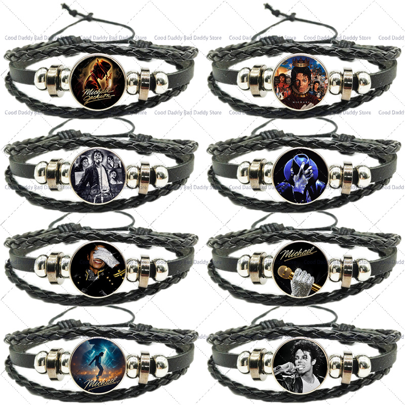 Men'S Fashion Jewelry - Michael Jackson Tali Tenun Tangan untuk