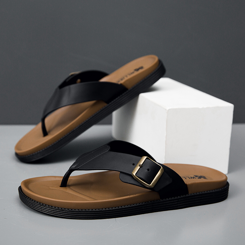Mens Fashion Sandals - Sandal Jepit Pria Gaya Korea Terbaru