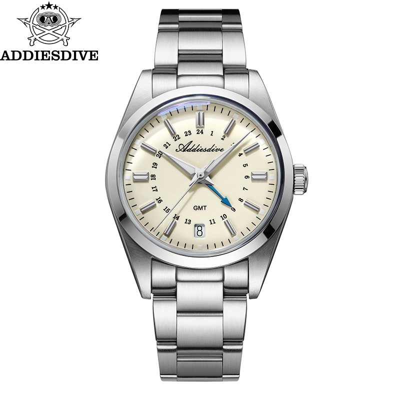 Men'S Fashion Jewelry - ADDIESDIVE Jam Tangan GMT Mewah 36Mm