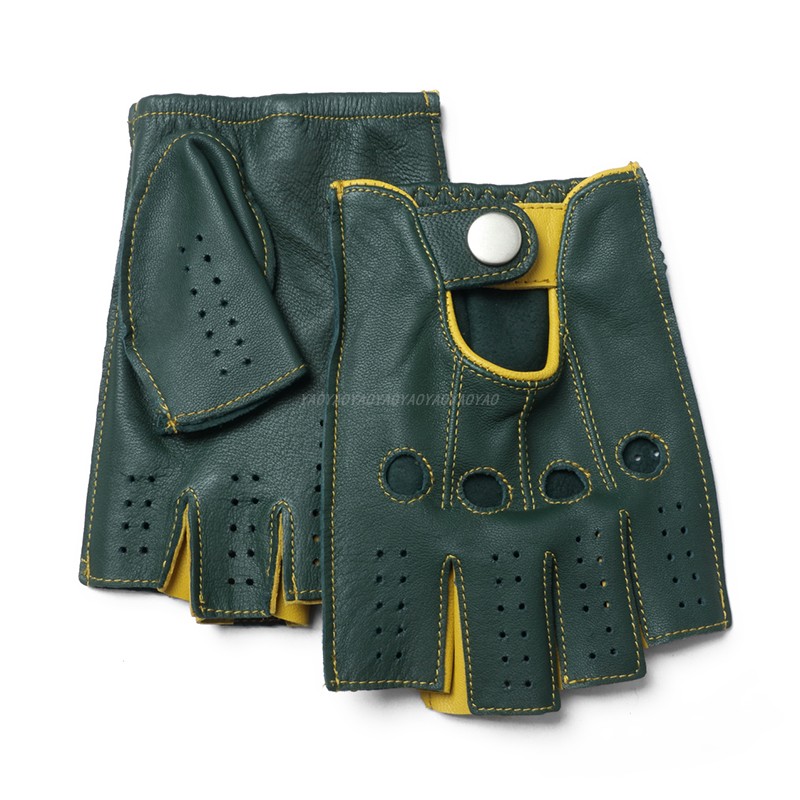 Driving Gloves Leather - Sarung Tangan Kulit Asli Pria Berkualitas
