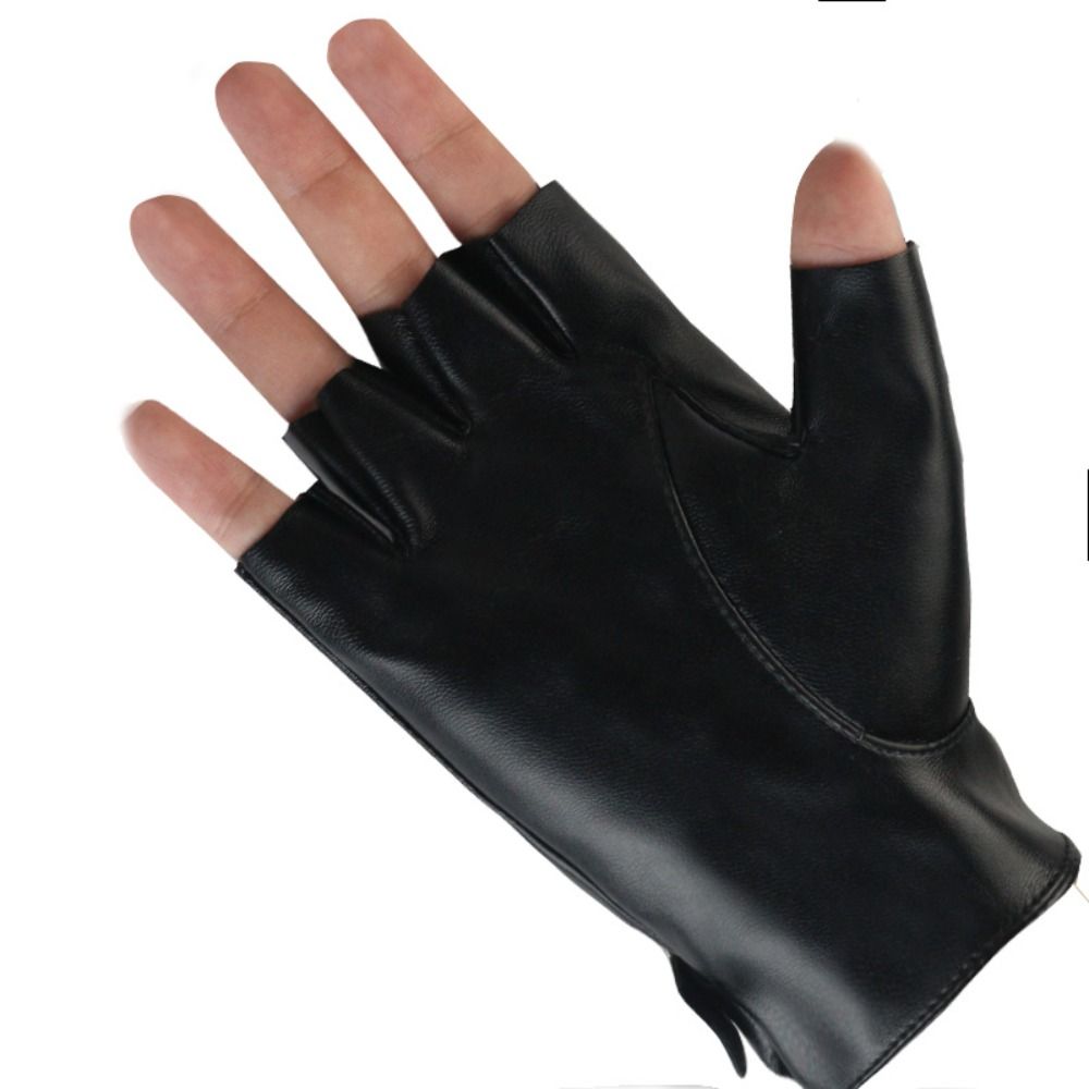 Sarung Tangan Tanpa Jari Tahan - Driving Gloves Leather ulasan dan harga