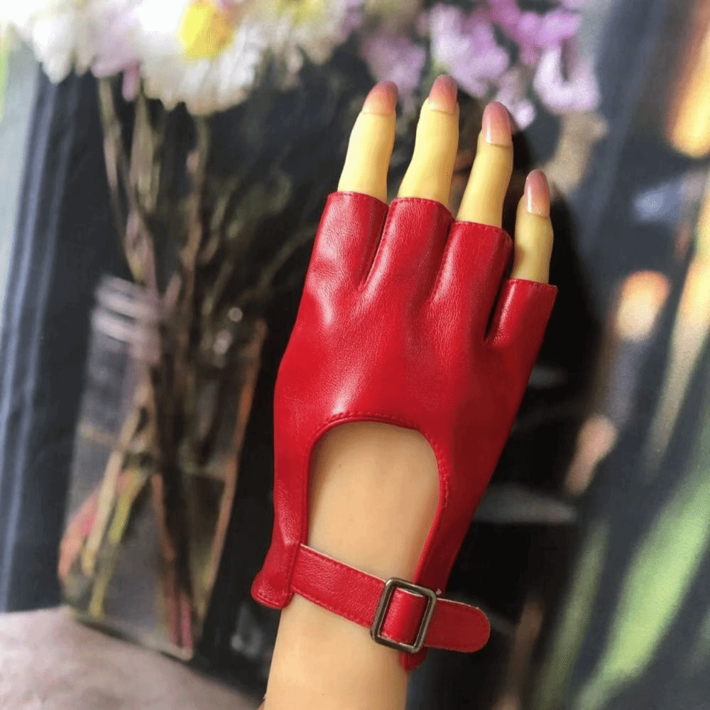 Sarung Tangan Tanpa Jari Tahan - Driving Gloves Leather ulasan dan harga