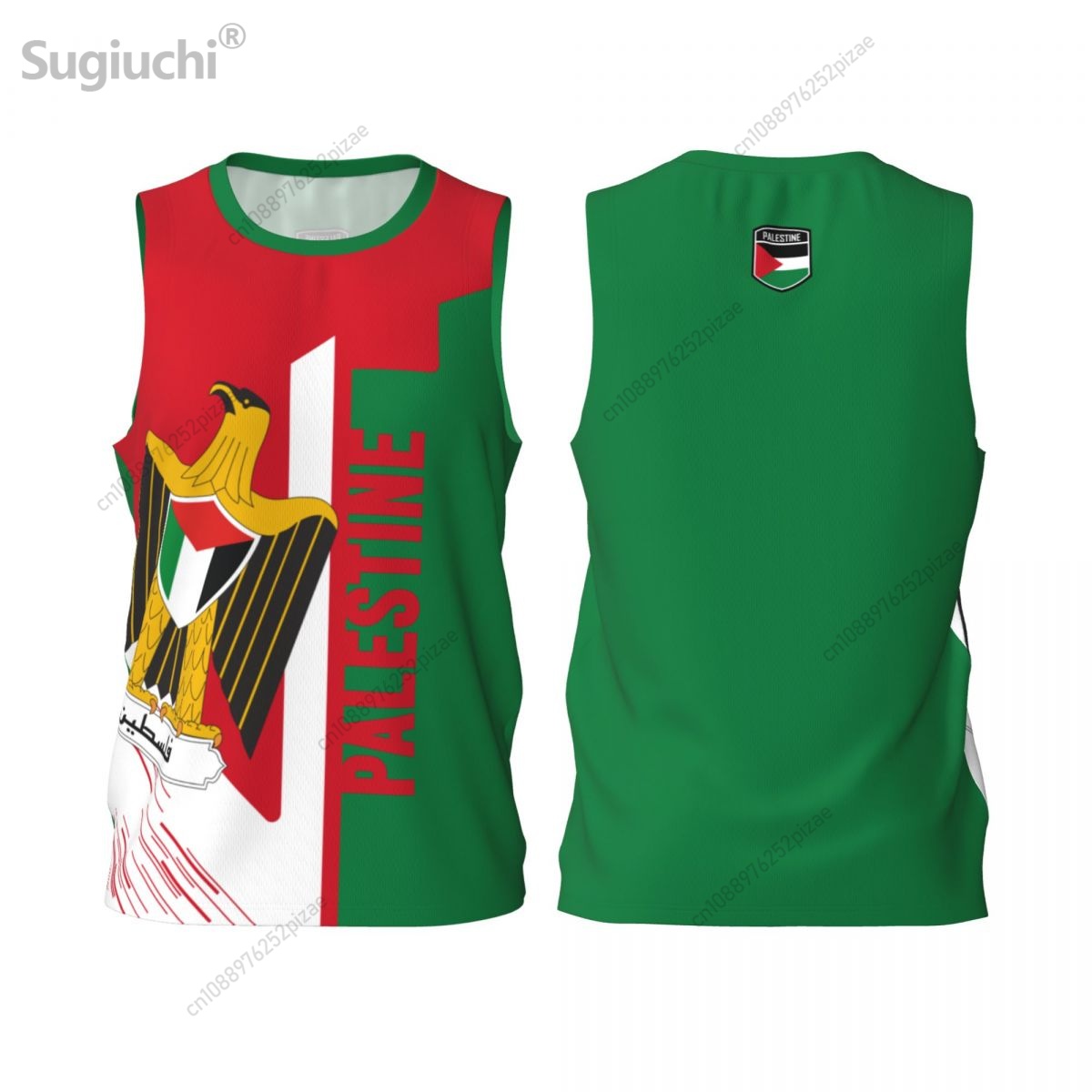 Kaos Olahraga Bendera Palestin - Men'S Fashion Names ulasan dan harga