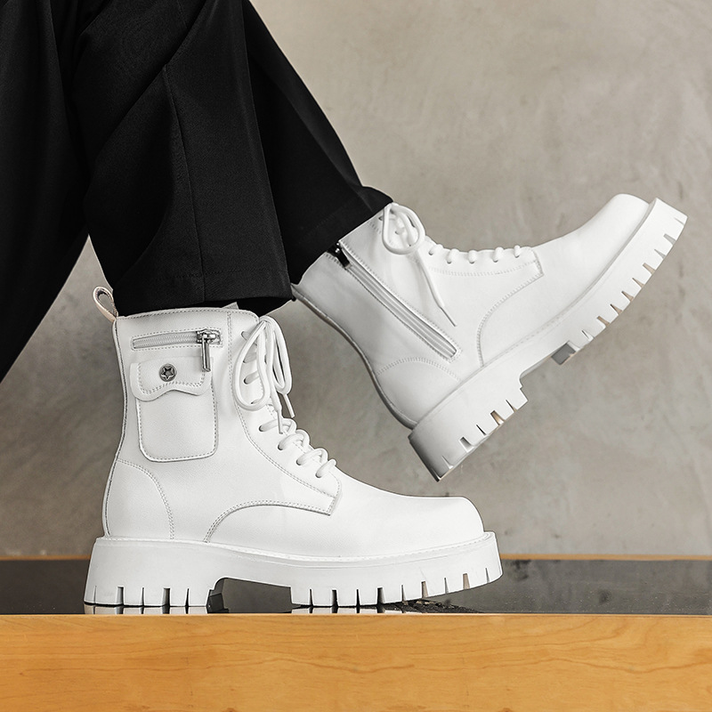 Sepatu Bot Pria Tren 2025 Sepa - Mens Fashion Autumn 2025 ulasan dan harga