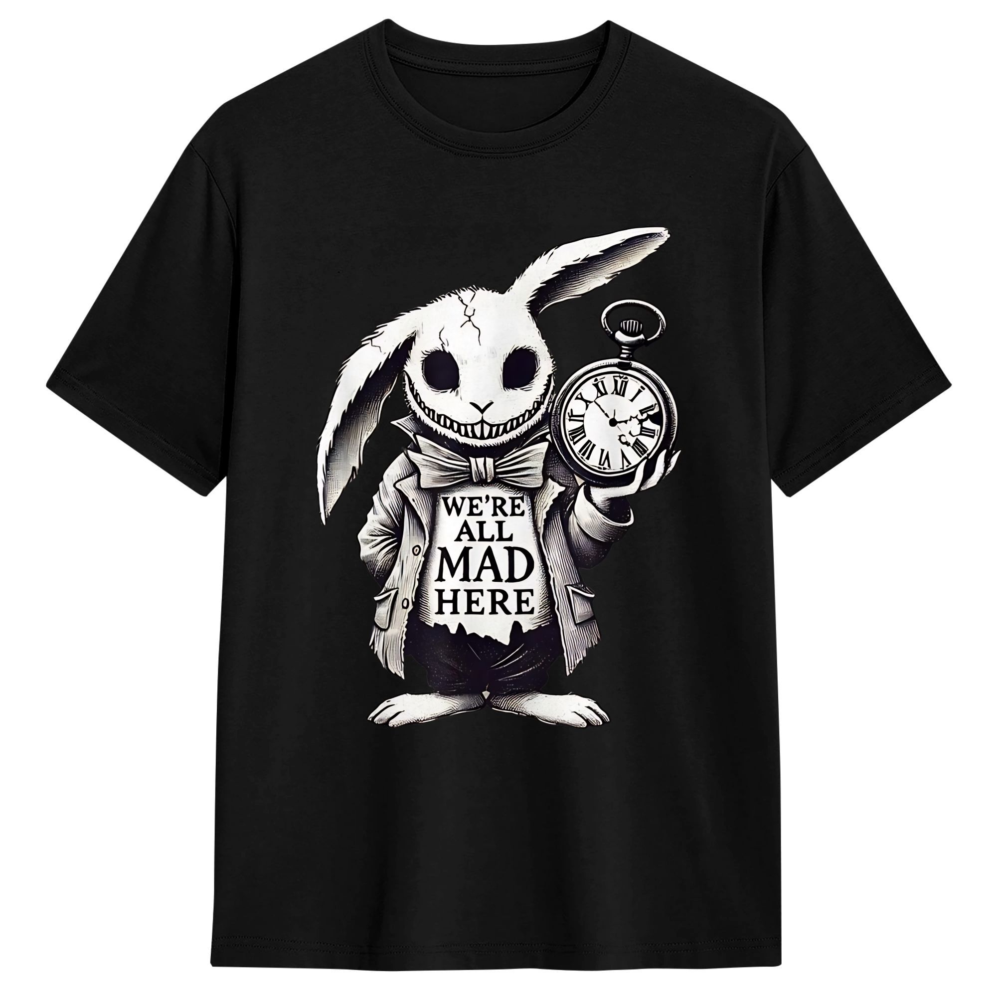 Kaus Quote Fun A-alice In Wond - Men'S Fashion Quotes ulasan dan harga