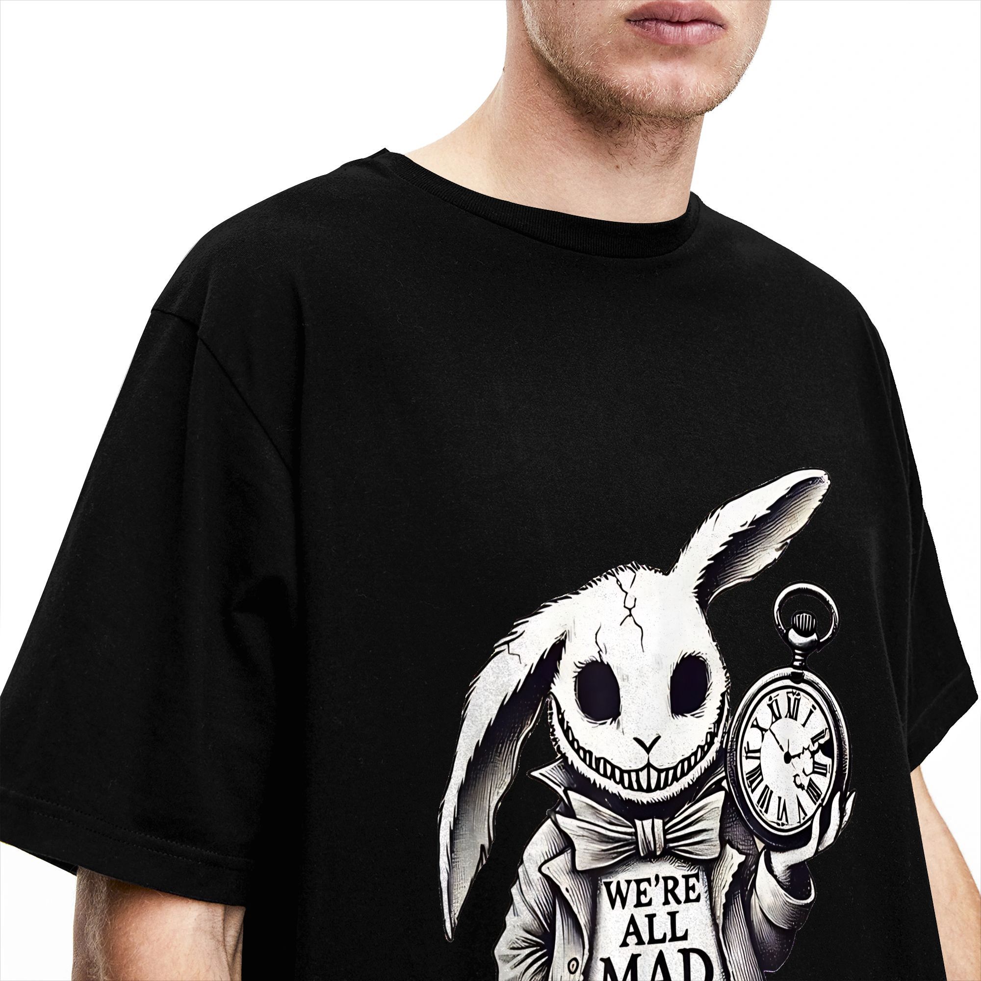 Kaus Quote Fun A-alice In Wond - Men'S Fashion Quotes ulasan dan harga