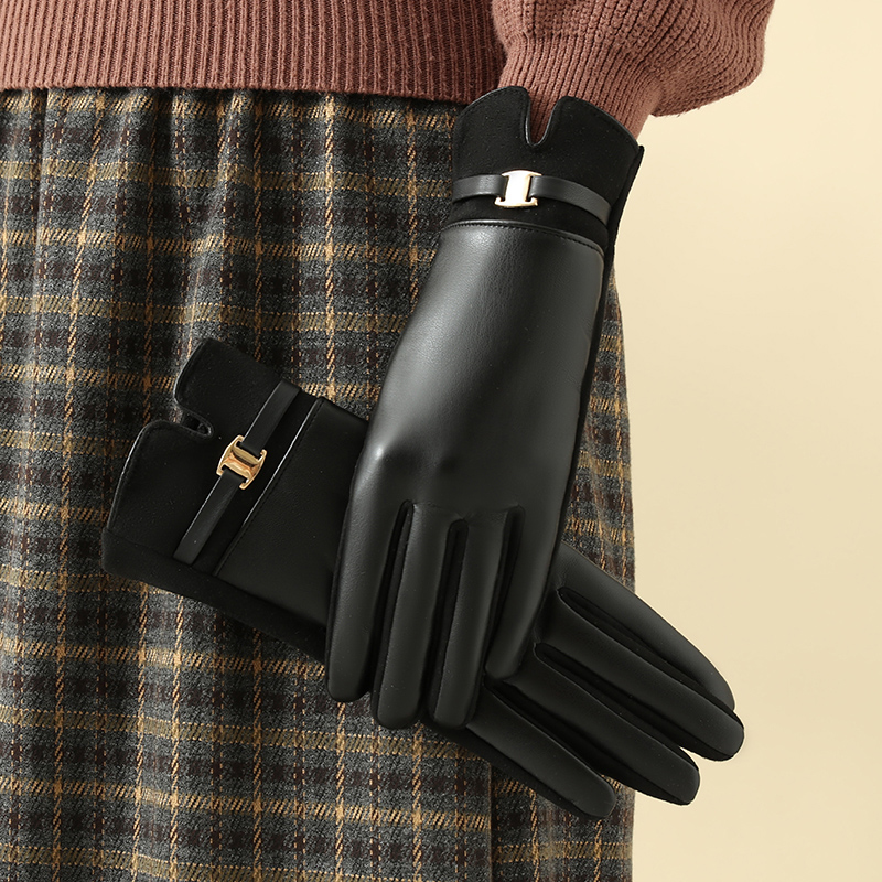1 Pasang Sarung Tangan untuk W - Driving Gloves Leather ulasan dan harga
