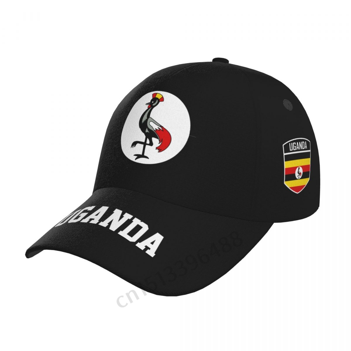 Topi Sepak Bola 3D Bendera Uga - Men Fashion Uganda ulasan dan harga