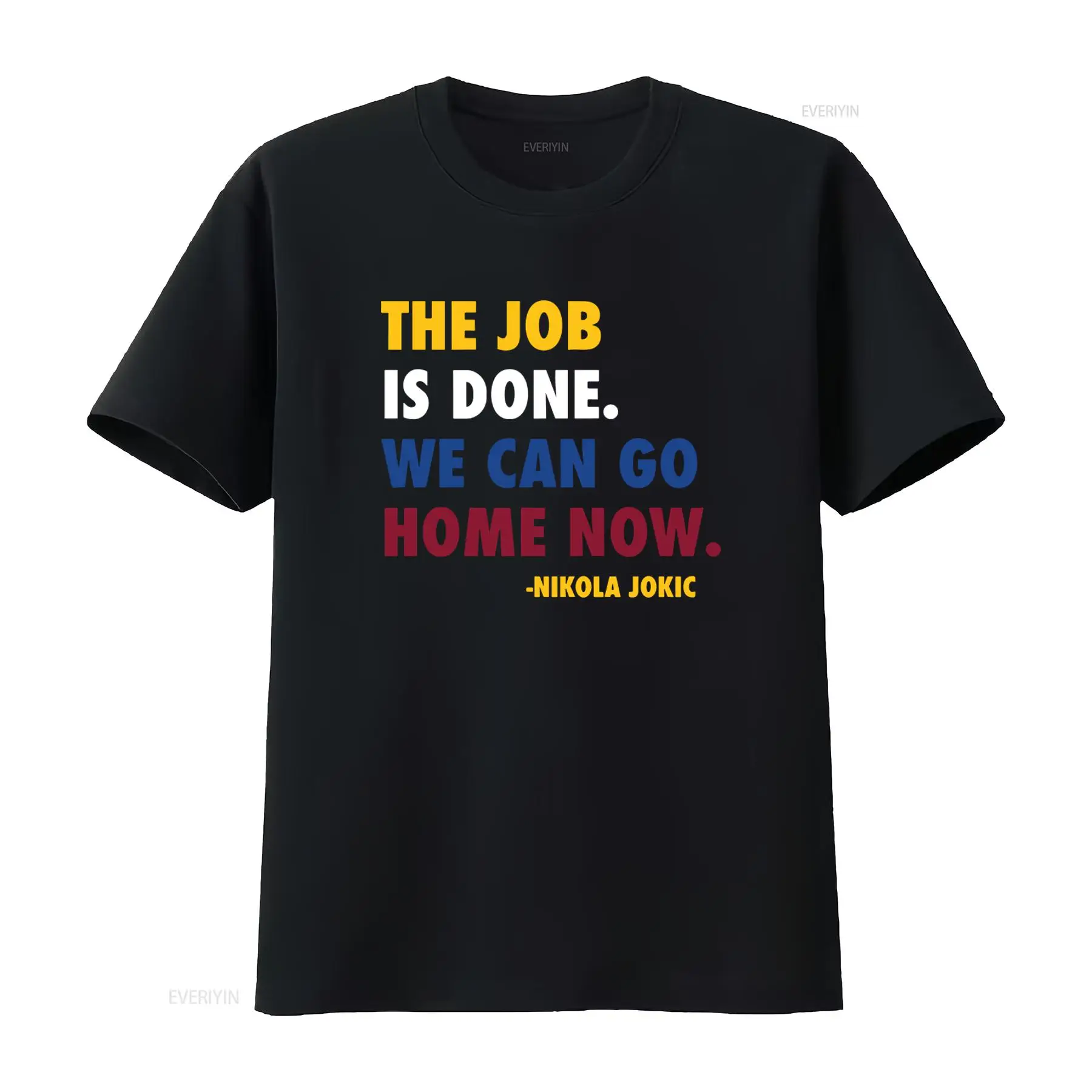 Kaos Kutipan Nikola Jokic 'Job - Men'S Fashion Quotes ulasan dan harga
