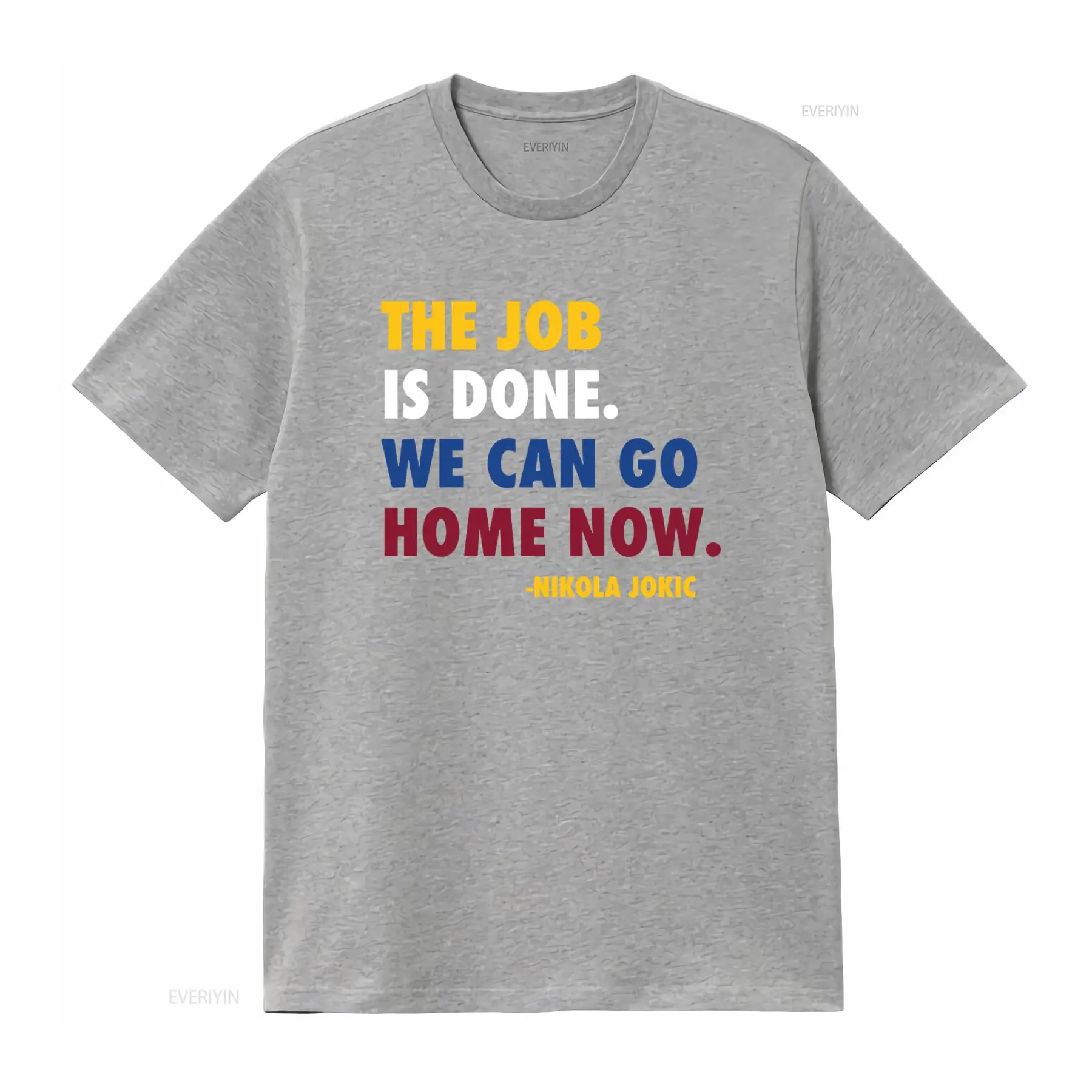 Kaos Kutipan Nikola Jokic 'Job - Men'S Fashion Quotes ulasan dan harga