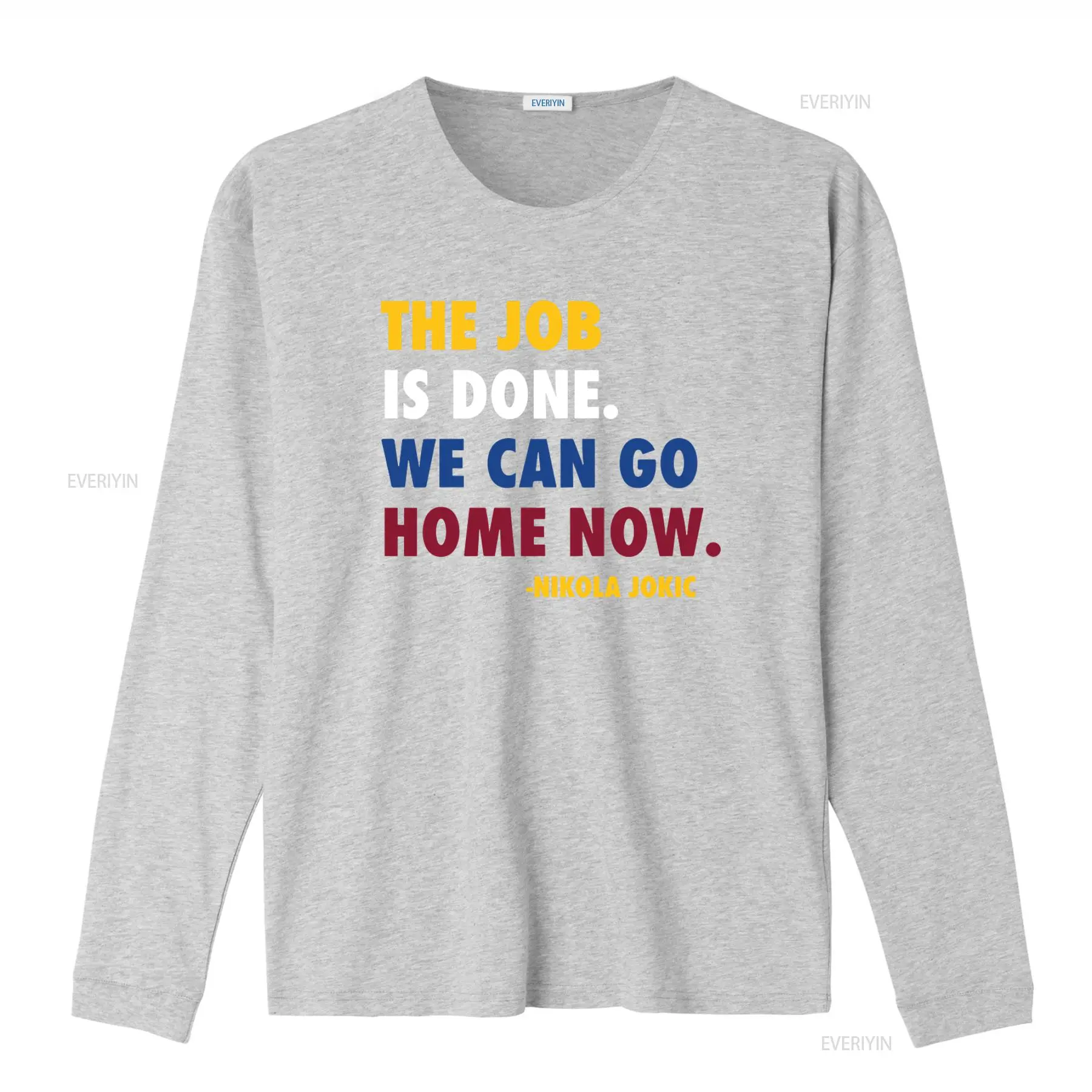 Kaos Kutipan Nikola Jokic 'Job - Men'S Fashion Quotes ulasan dan harga