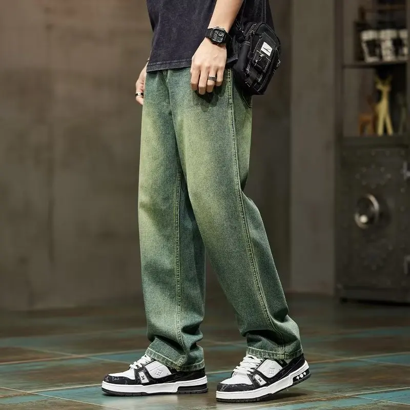 Jeans Vintage Fashion Korea Ce - Men'S Fashion Linen Pants ulasan dan harga