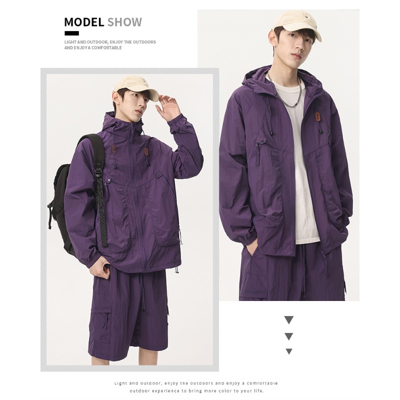 Pakaian Pelindung Kulit Anti U - Corduroy Jacket Men ulasan dan harga