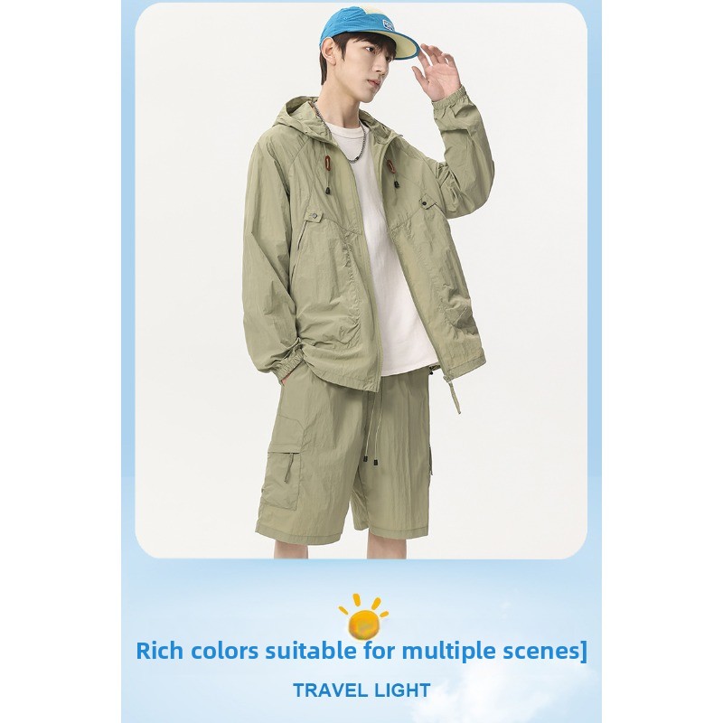 Pakaian Pelindung Kulit Anti U - Corduroy Jacket Men ulasan dan harga
