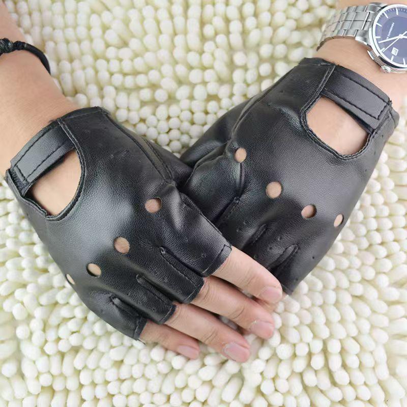 Sarung Tangan Setengah Jari Ku - Driving Gloves Leather ulasan dan harga