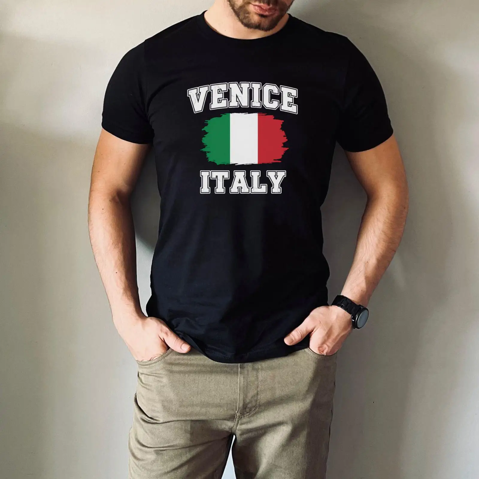 Kaos Venice Italia Bendera Ita - Men'S Fashion Venice Italy ulasan dan harga