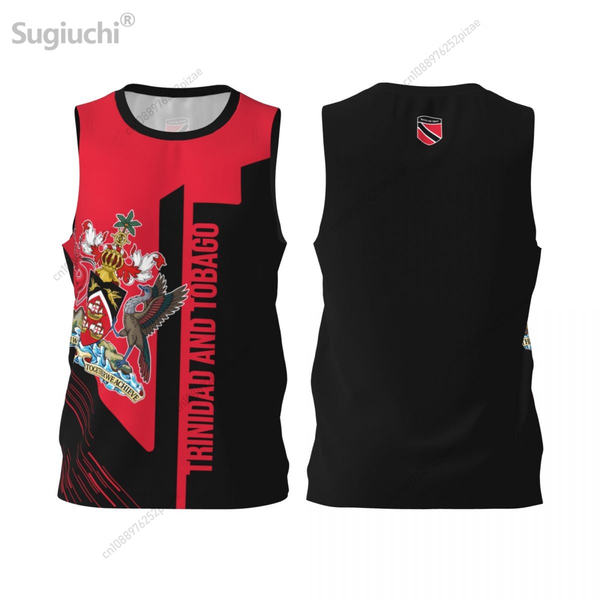 Kaos Olahraga Bendera 3D Trini - Men'S Fashion Names ulasan dan harga