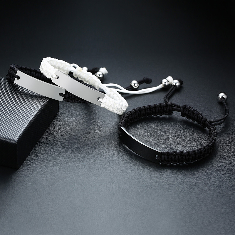 Vnox Pria Gelang Kustom Pribad - Men'S Fashion Quotes ulasan dan harga