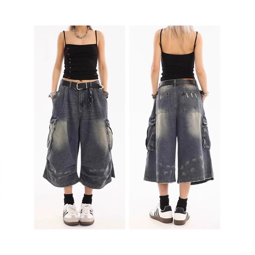 Celana Jeans Cargo Multi Kanto - Jeans Pants Fashion Men ulasan dan harga