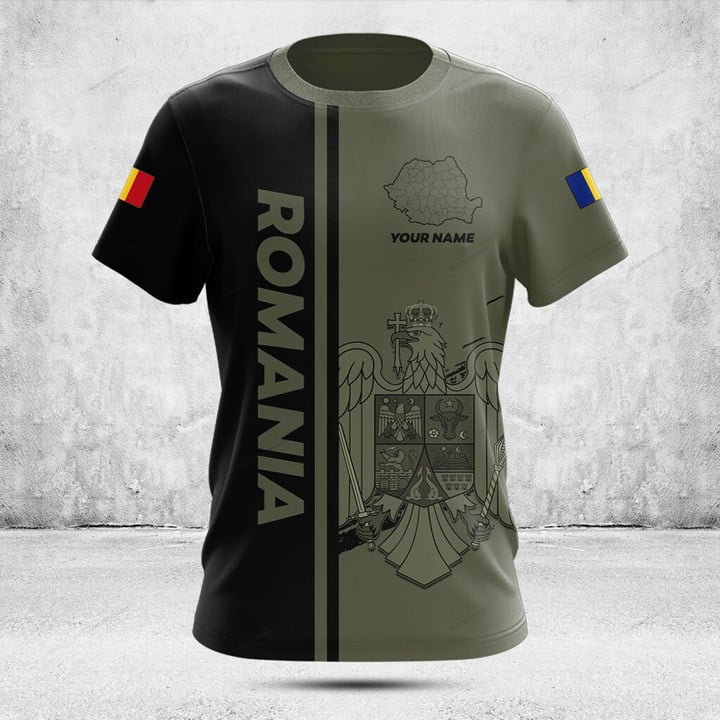Kaos Grafis Bendera Rumania Hi - Men'S Fashion Names ulasan dan harga