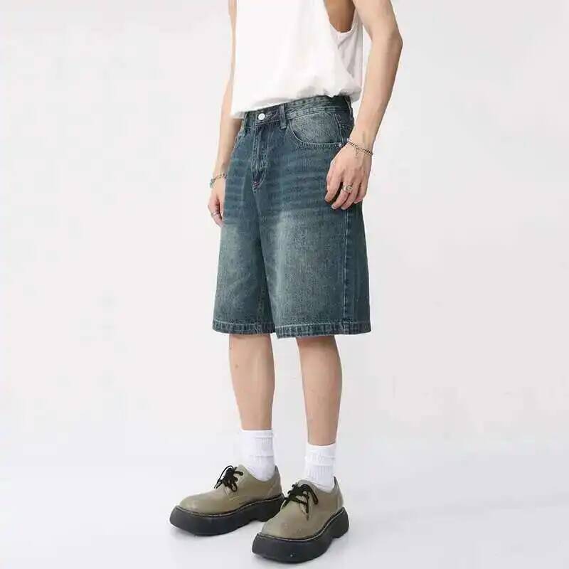 Celana Pendek Denim Musim Pana - Jeans Pants Fashion Men ulasan dan harga