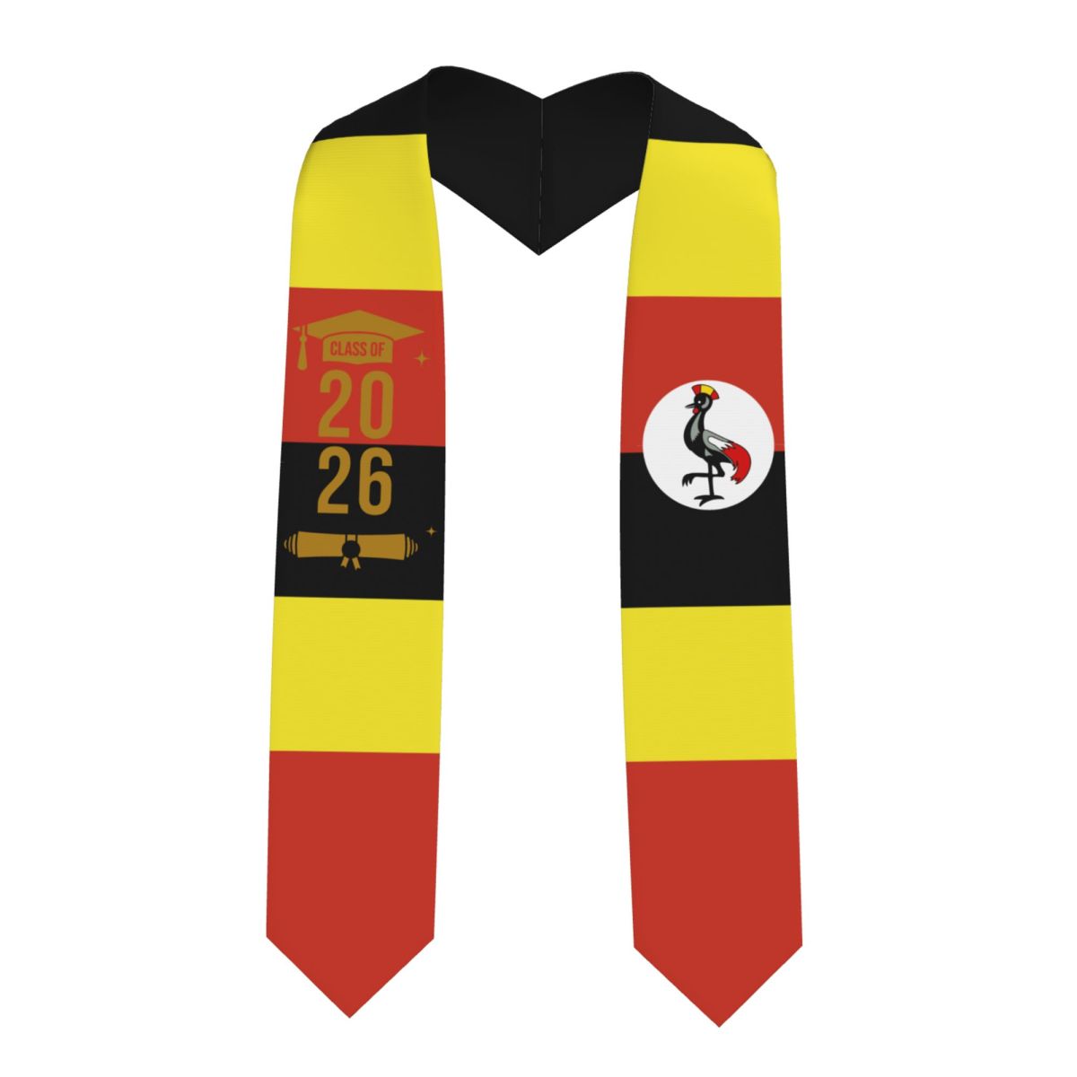 Selendang Wisuda Bendera Ugand - Men Fashion Uganda ulasan dan harga