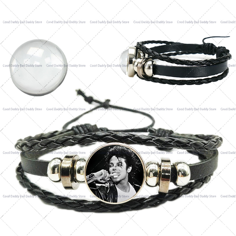 Michael Jackson Tali Tenun Tan - Men'S Fashion Jewelry ulasan dan harga