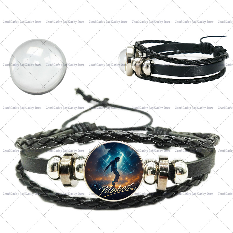 Michael Jackson Tali Tenun Tan - Men'S Fashion Jewelry ulasan dan harga