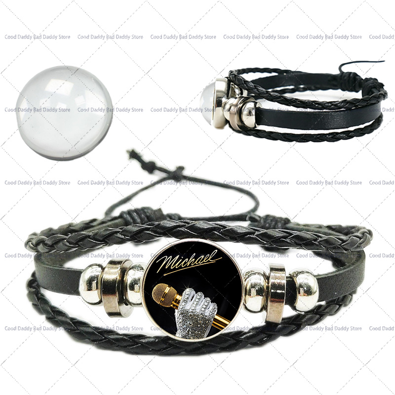 Michael Jackson Tali Tenun Tan - Men'S Fashion Jewelry ulasan dan harga