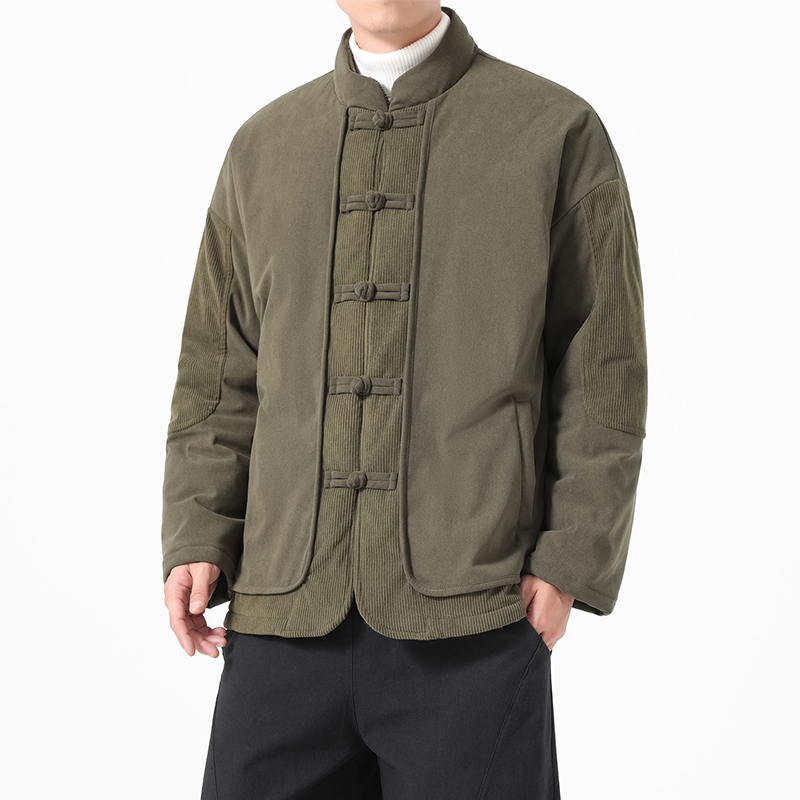 Jaket Berlapis Katun Pria Gaya - Corduroy Jacket Men ulasan dan harga
