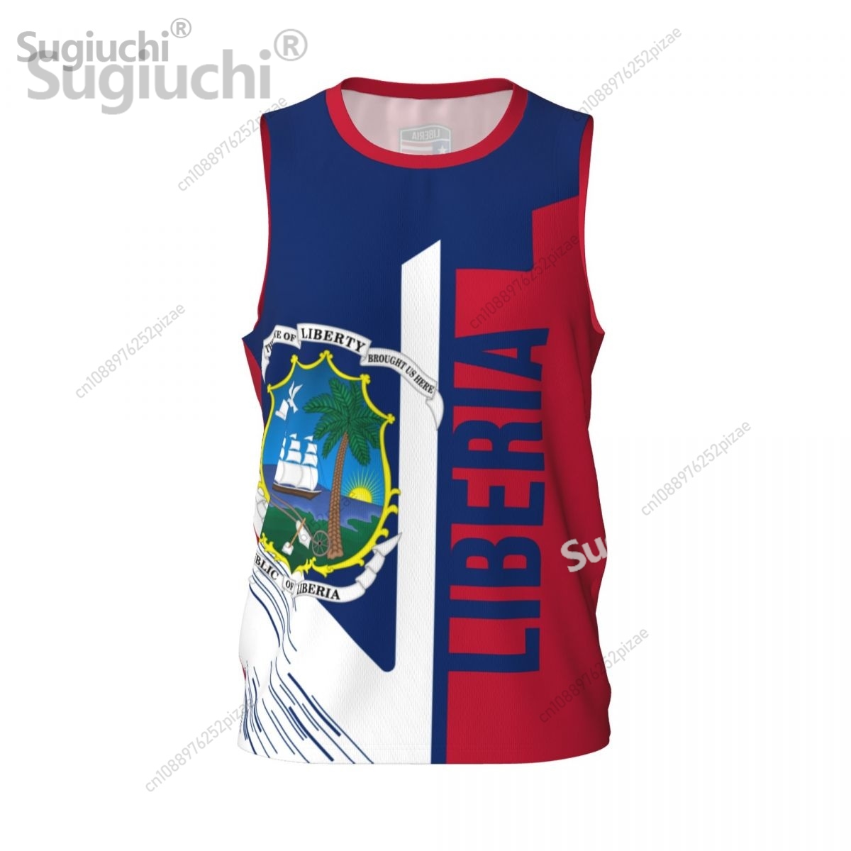 Kaos Olahraga Bendera Liberia  - Men'S Fashion Names ulasan dan harga