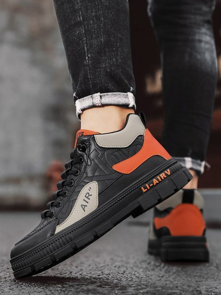 Sepatu Boots Pria Slip-On Plat - Mens Fashion Autumn 2025 ulasan dan harga