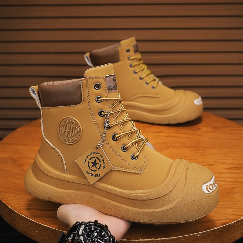Sepatu Boots Pendek Modis dan  - Mens Fashion Autumn 2025 ulasan dan harga