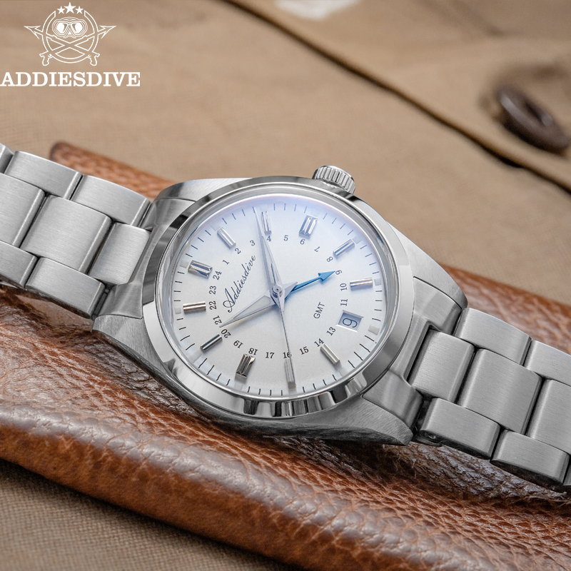 ADDIESDIVE Jam Tangan GMT Mewa - Men'S Fashion Jewelry ulasan dan harga