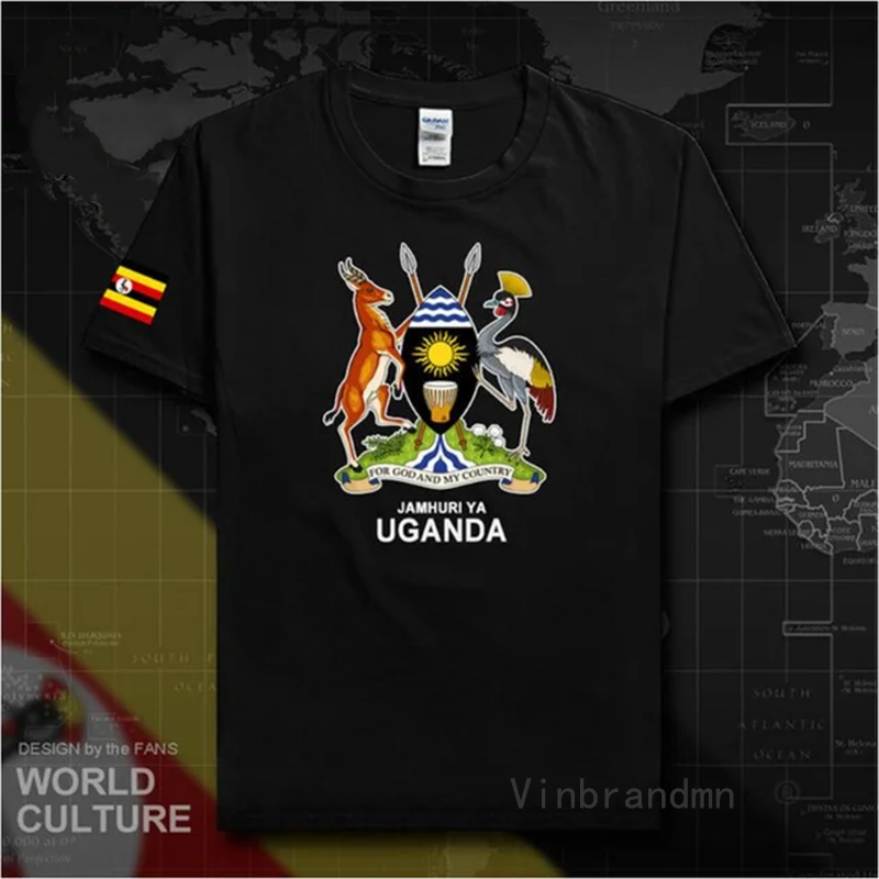 Uganda Uganda Uganda Kaus Pria - Men Fashion Uganda ulasan dan harga