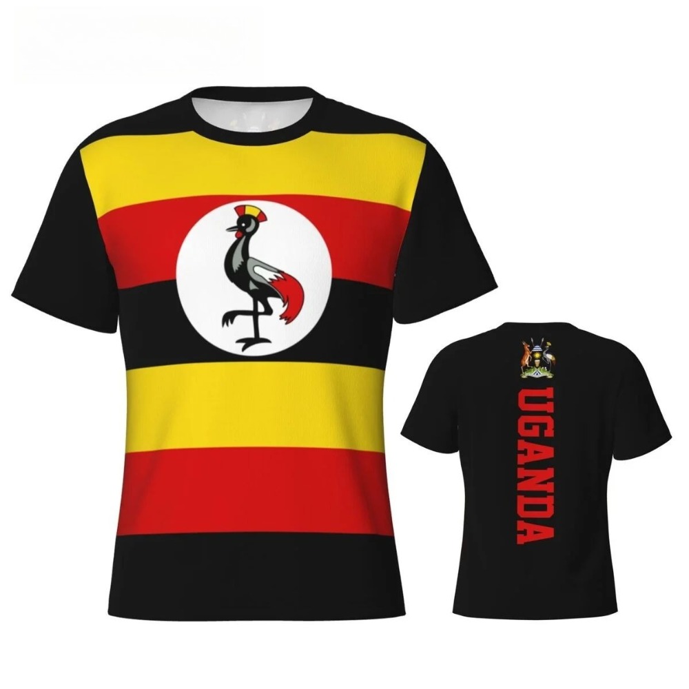 Kaus Pria Gambar Cetak Lambang - Men Fashion Uganda ulasan dan harga