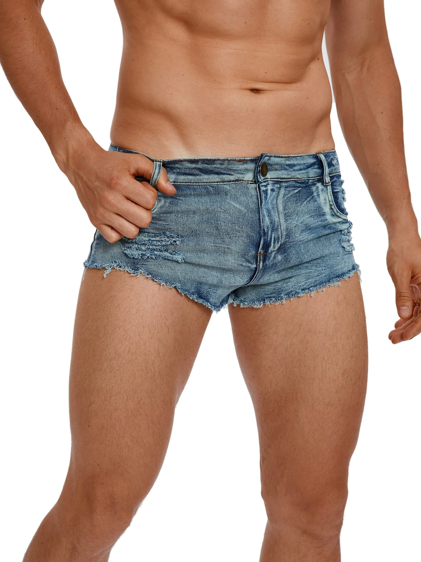 Celana Pendek Jeans Pinggang R - Jeans Pants Fashion Men ulasan dan harga