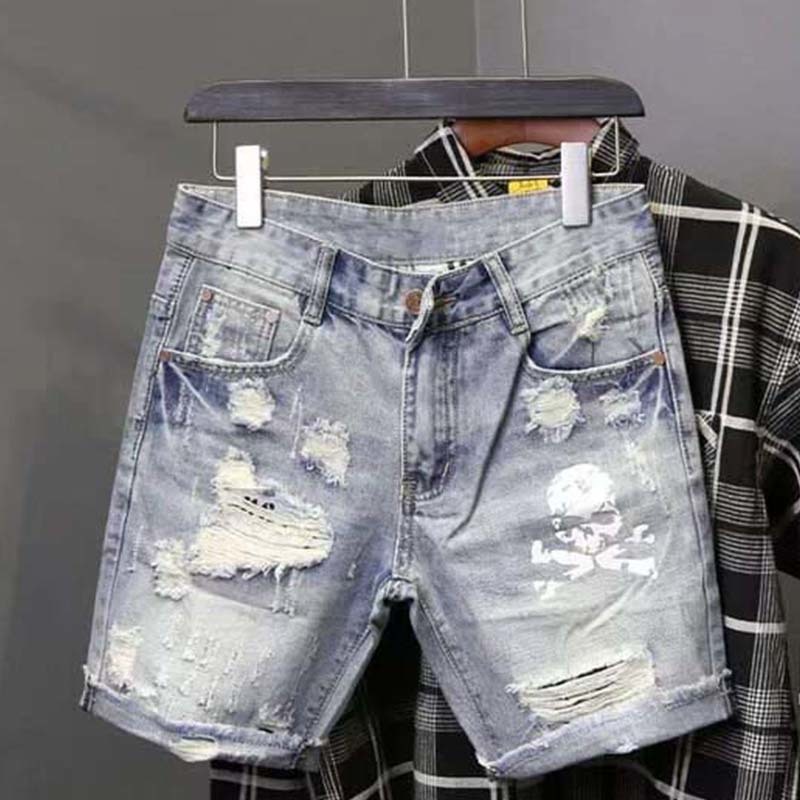 Celana jins pendek sobek untuk - Men'S Fashion Linen Pants ulasan dan harga