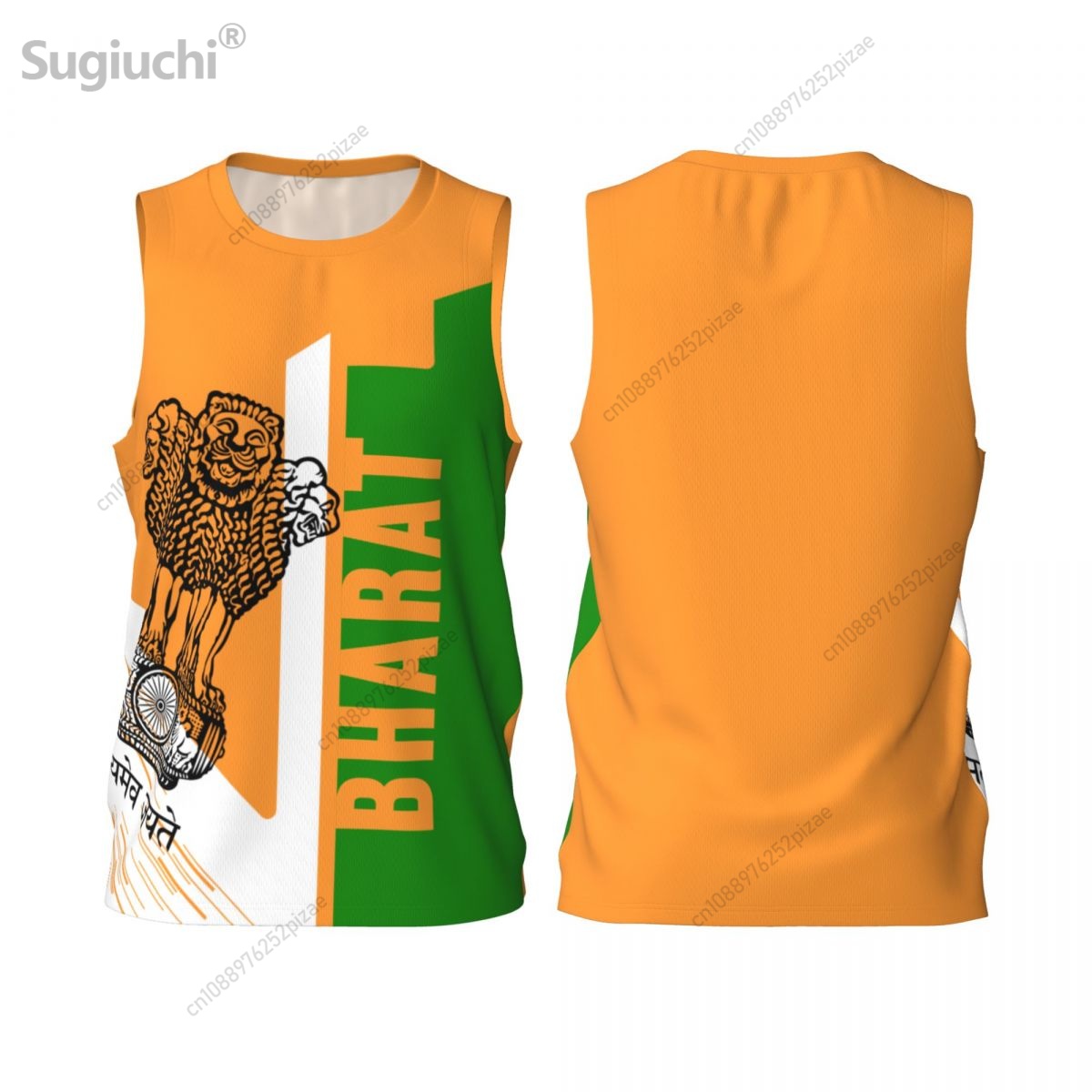 Kaos Olahraga Bendera 3D INDIA - Men'S Fashion Names ulasan dan harga